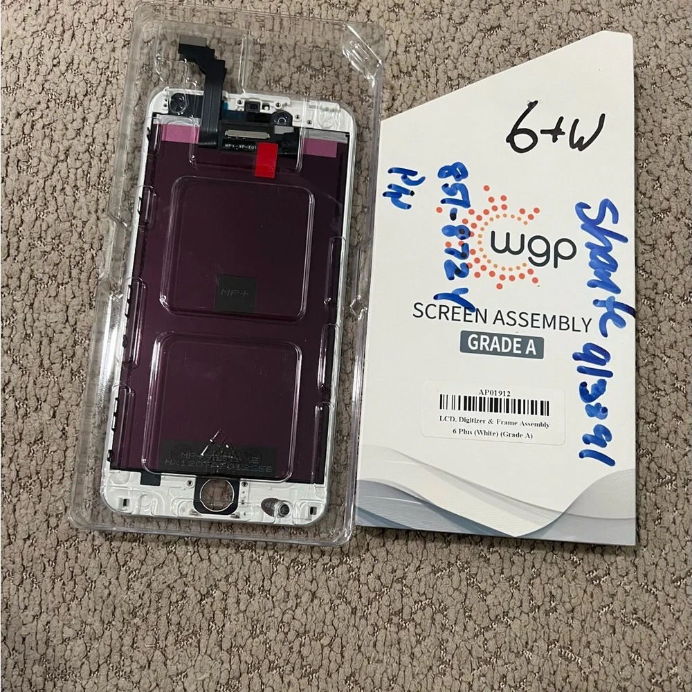 iPhone 6 Plus LCD Screen Replacement (Grade A) (White